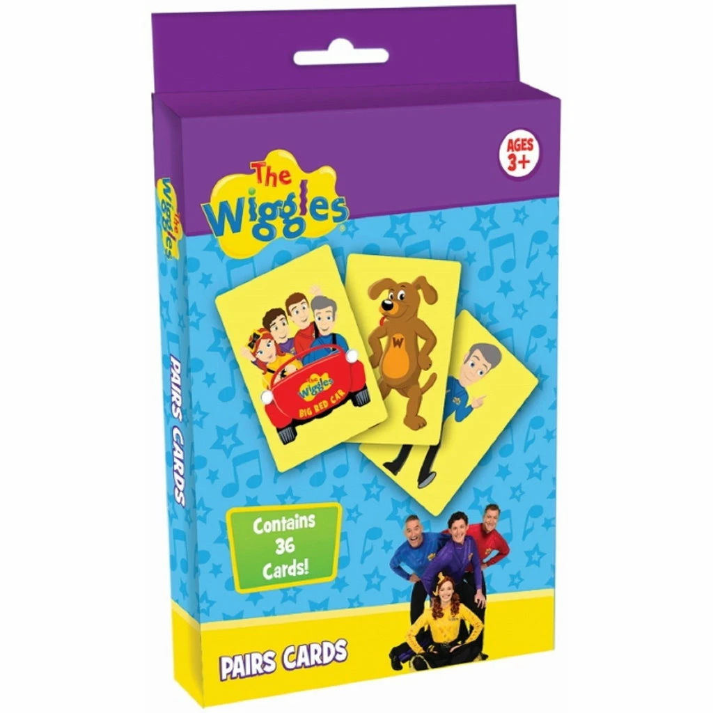 CARD GAME THE WIGGLES PAIRS GAME 3 CARD GAME THE WIGGLES PAIRS GAME