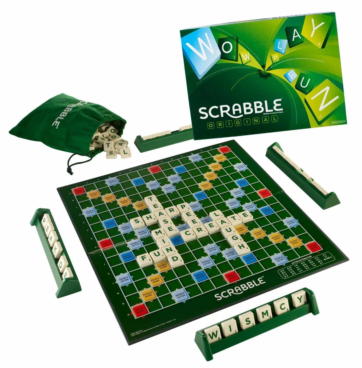 GAME SCRABBLE ORIGINAL REFRESH 4 GAME SCRABBLE ORIGINAL REFRESH - Image 2