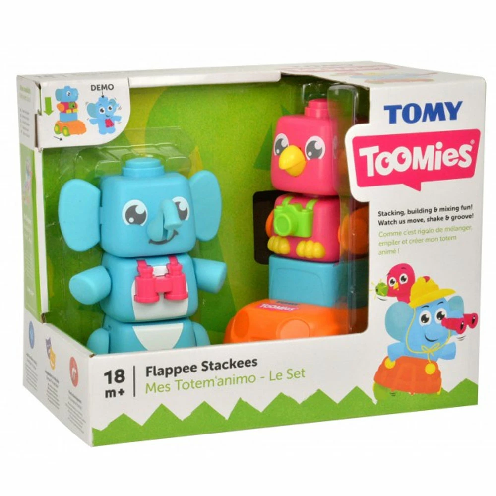 TOMY FLAPPEE STACKEES 3 TOMY FLAPPEE STACKEES