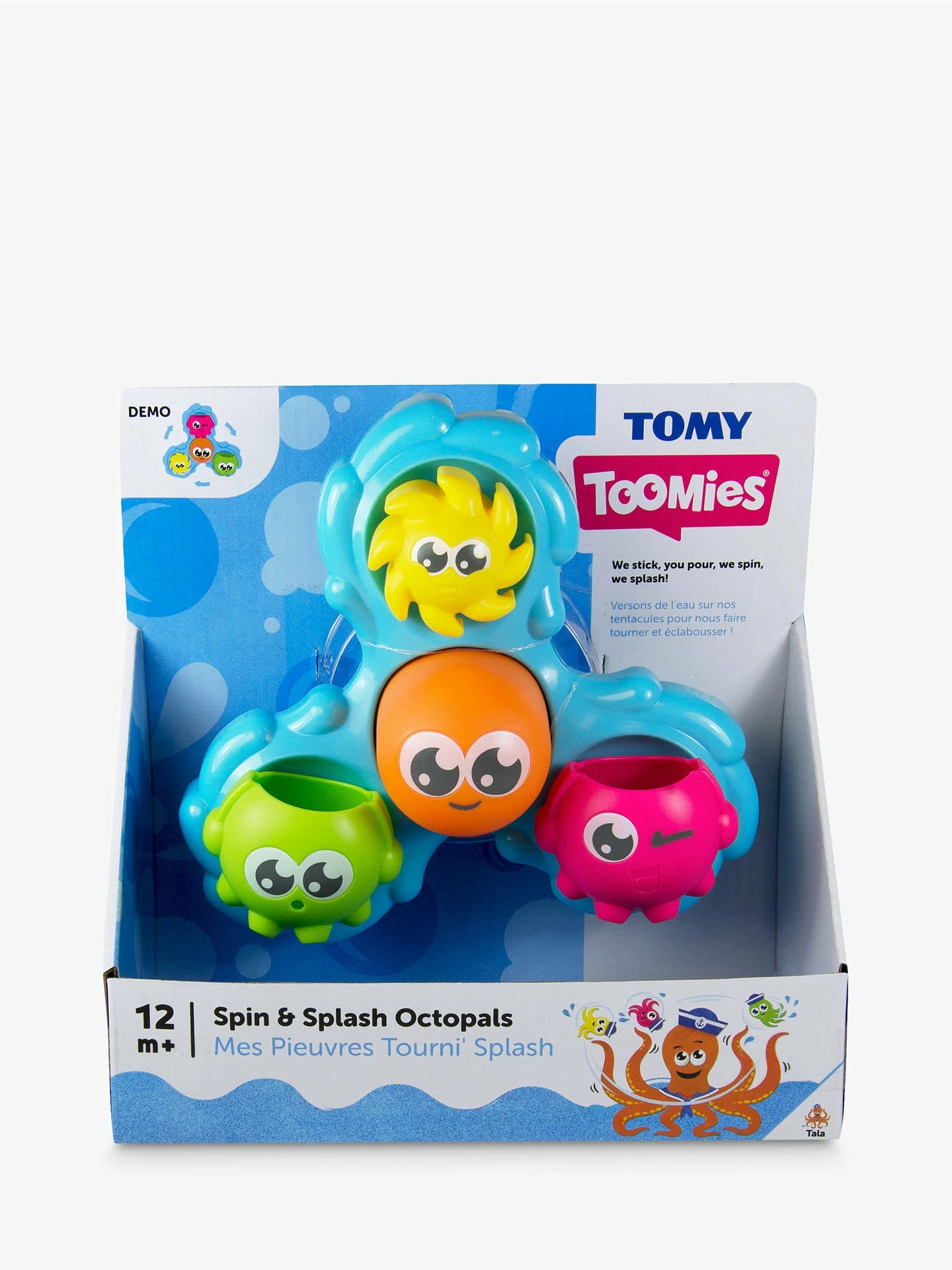 TOMY SPIN & SPLASH OCTOPALS 3 TOMY SPIN & SPLASH OCTOPALS