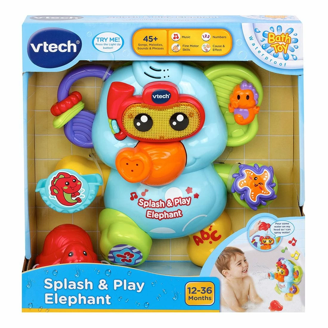 VTECH SPLASH & PLAY ELEPHANT 3 VTECH SPLASH & PLAY ELEPHANT
