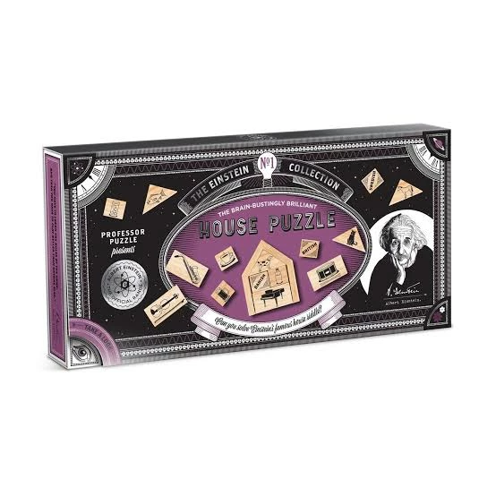 EINSTEIN'S HOUSE PUZZLE 3 EINSTEIN'S HOUSE PUZZLE