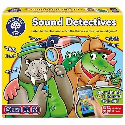ORCHARD TOYS SOUND DETECTIVES GAME 3 ORCHARD TOYS SOUND DETECTIVES GAME