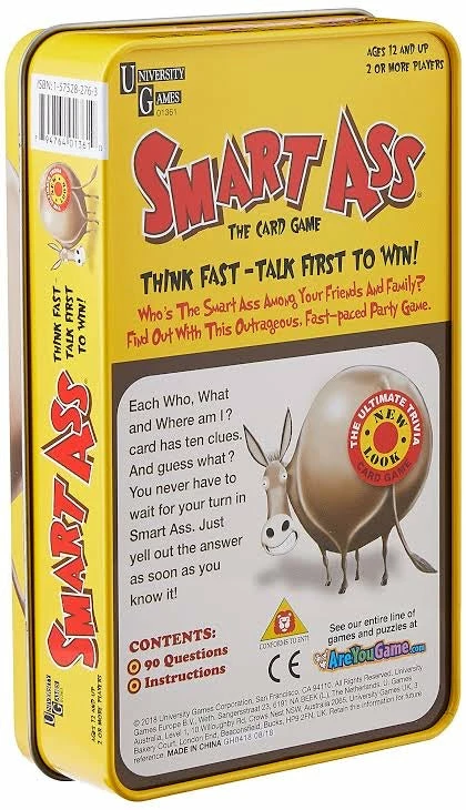 GAME SMART ASS IN TIN 4 GAME SMART ASS IN TIN - Image 2