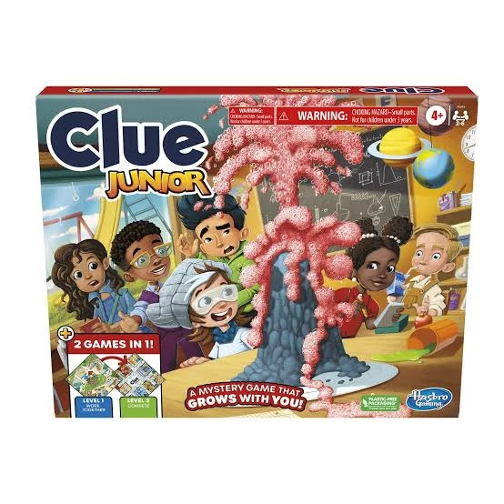 GAME CLUEDO JUNIOR 2 IN 1 3 GAME CLUEDO JUNIOR 2 IN 1