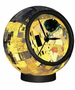 PUZZLE CLOCK KLIMT THE KISS