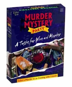 MURDER MYSTERY PARTY TASTE FOR WINE MURD