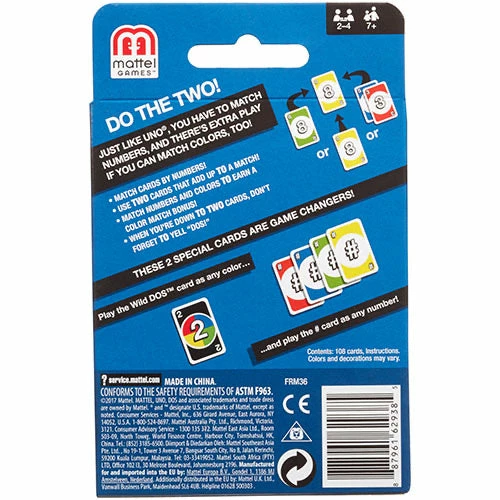CARD GAME UNO DOS 4 CARD GAME UNO DOS - Image 2