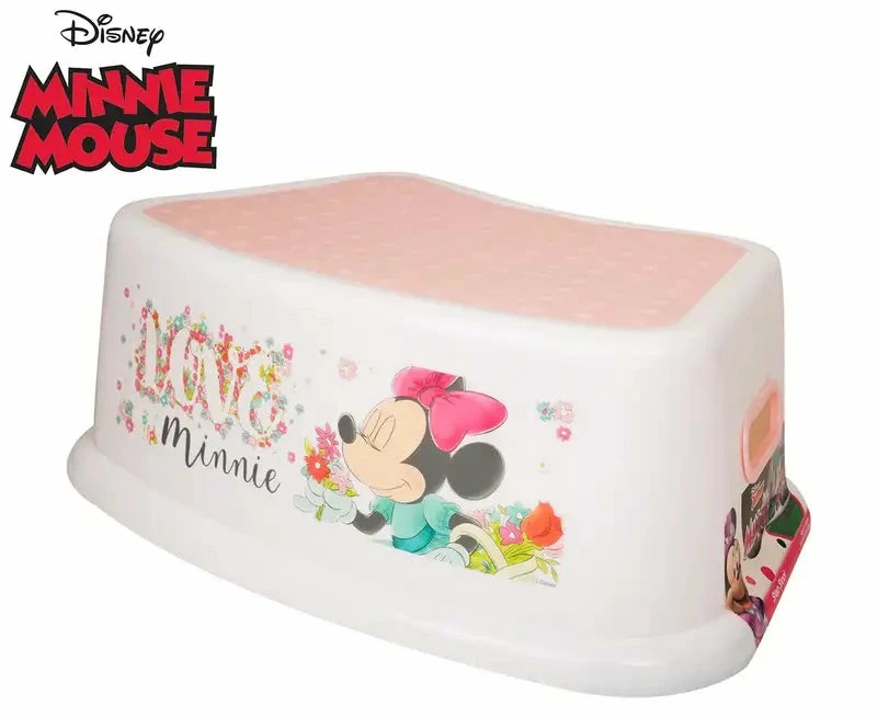STEP STOOL MINNIE MOUSE FLORA 3 STEP STOOL MINNIE MOUSE FLORA