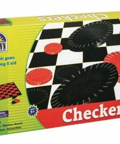GAME CHECKERS CROWN