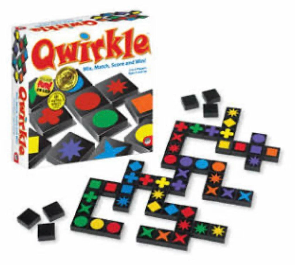 GAME QWIRKLE 3 GAME QWIRKLE