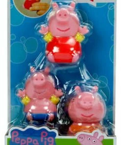 TOMY PEPPA PIG 3PK BATH SQUIRTER MUM,P&G