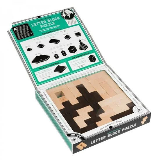 EINSTEIN'S LETTER BLOCKS 4 EINSTEIN'S LETTER BLOCKS - Image 2