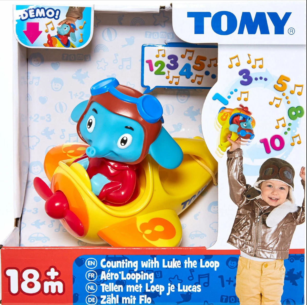 TOMY COUNTING WITH LUKE THE LOOP 3 TOMY COUNTING WITH LUKE THE LOOP