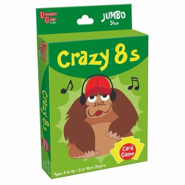CARD GAME CRAZY 8S 3 CARD GAME CRAZY 8S