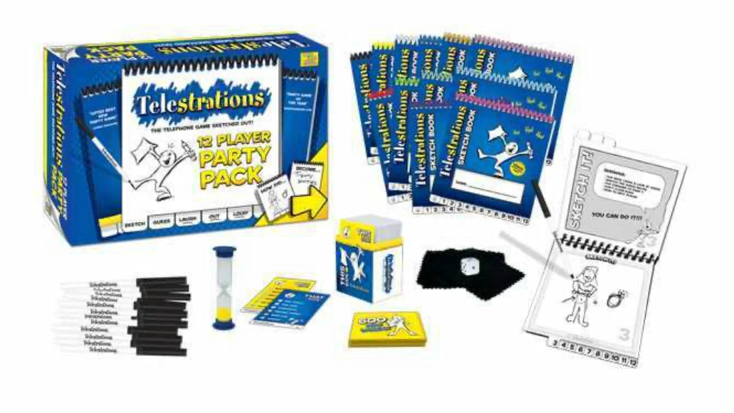 GAME TELESTRATIONS 12 PLAYER PARTY PACK 5 GAME TELESTRATIONS 12 PLAYER PARTY PACK - Image 3