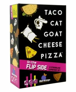 GAME TACO CAT GOAT CHEESE PIZZA FLIPSIDE