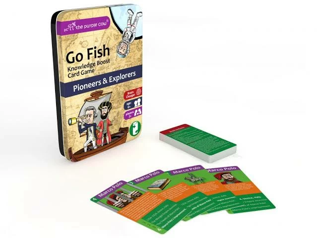 CARD GAME GO FISH PIONEERS & EXPLORERS 5 CARD GAME GO FISH PIONEERS & EXPLORERS - Image 3