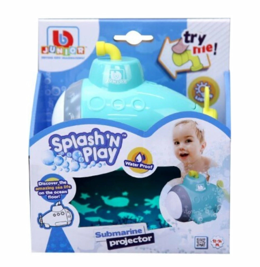 BBJ SPLASH N PLAY SUBMARINE PROJECTOR 3 BBJ SPLASH N PLAY SUBMARINE PROJECTOR