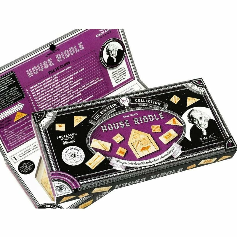 EINSTEIN'S HOUSE PUZZLE 4 EINSTEIN'S HOUSE PUZZLE - Image 2